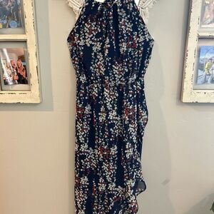 Floral Halter Dress